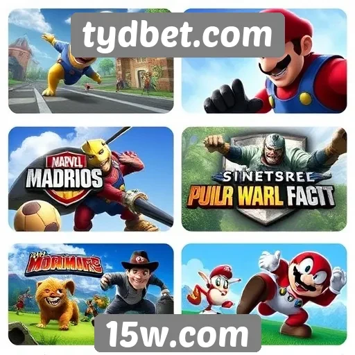 Comparativo entre jogos disponíveis no tydbet.com